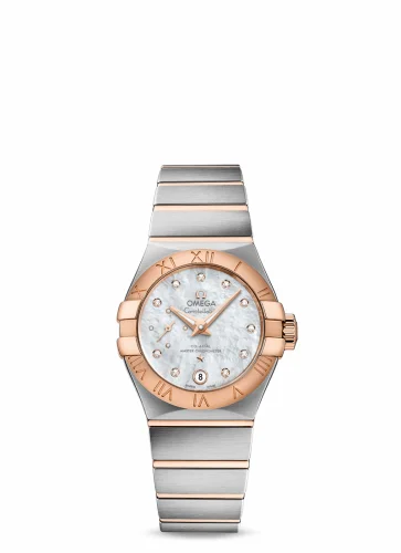Omega Constellation Co‑Axial Master Chronometer 27 Small Seconds Stainless Steel / Red Gold / MOP 127.20.27.20.55.001 (12720272055001)